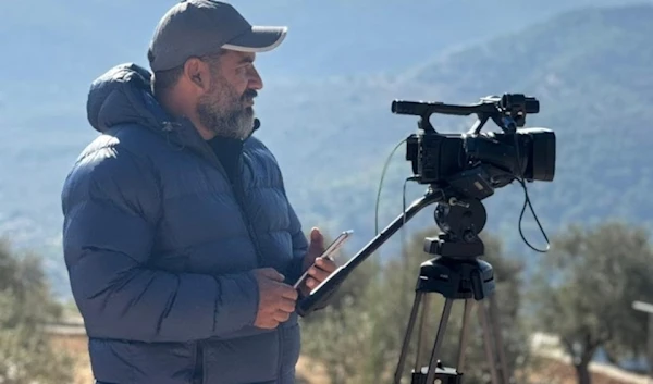 Al Mayadeen's martyred cameraman Ghassan Najjar (Al Mayadeen)