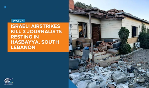 Israeli airstrikes kill 3 journalists resting in Hasbayya, South Lebanon