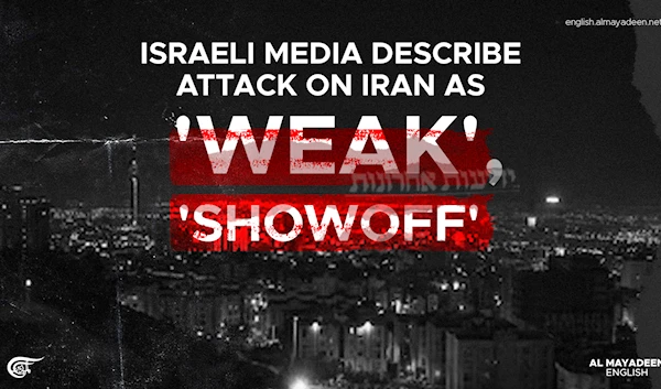 Israeli media describe attack on Iran as 'weak', 'showoff'