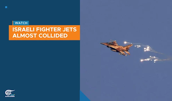 Israeli fighter jets almost collided