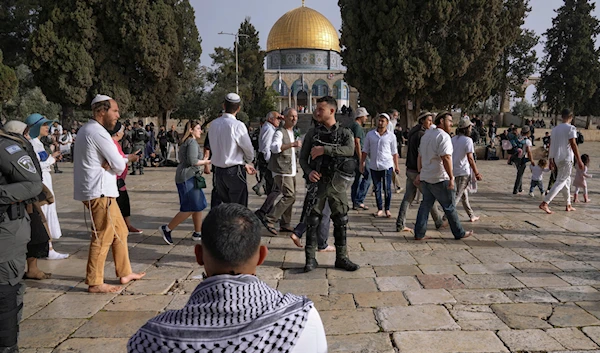 Armed settlers storm Al-Aqsa Mosque under pretext of Jewish holiday