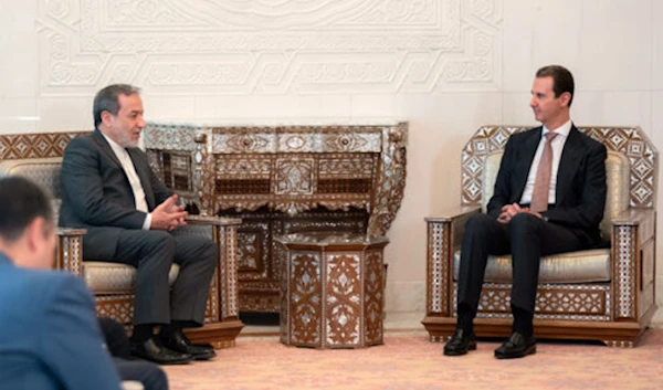 Syrian President receives Araghchi in Damascus