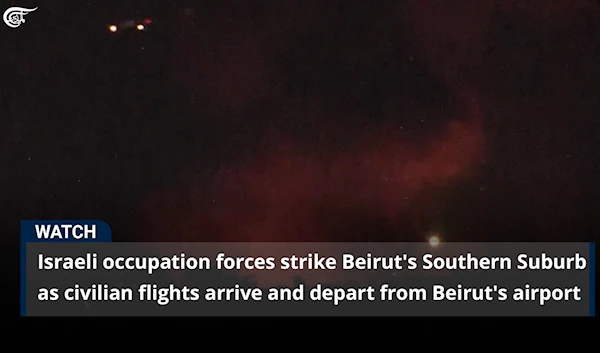 IOF strike Beirut's Southern Suburb as civilian flights arrive, depart from Beirut airport