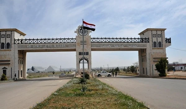 The industrial city of Hasya in Homs countryside, undated. (Archive)