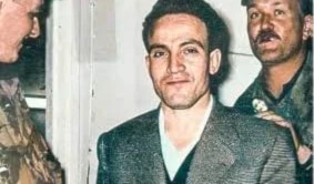 Larbi Ben M'hidi, the Algerian revolutionary and FLN leader during Algeria's War of Independence during his arrest in 1957. (Social media)