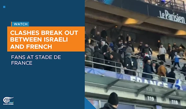 Clashes break out between Israeli and French fans at Stade de France