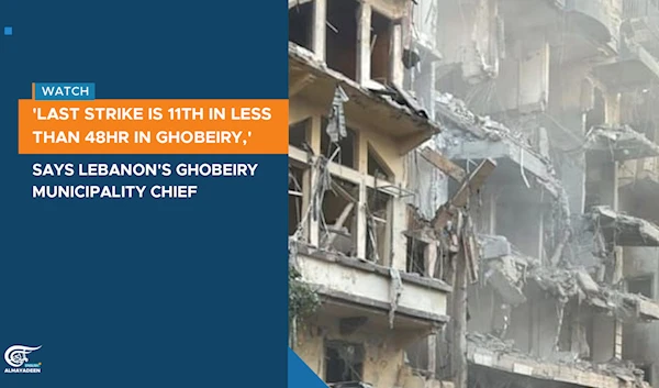 'Last strike is 11th in less than 48hr in Ghobeiry,' says Lebanon's Ghobeiry Municipality