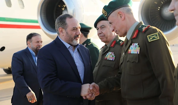 Iran’s Defense Minister Brigadier General Azizi Nasirzadeh arrives in Syria for talks with top officials. (IRNA)