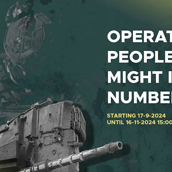 Operation People of Might in numbers