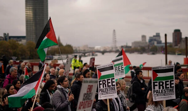 Thousands join anti-'Israel' rally in London