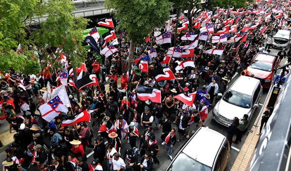 Massive protests held against New Zealand  Māori bill