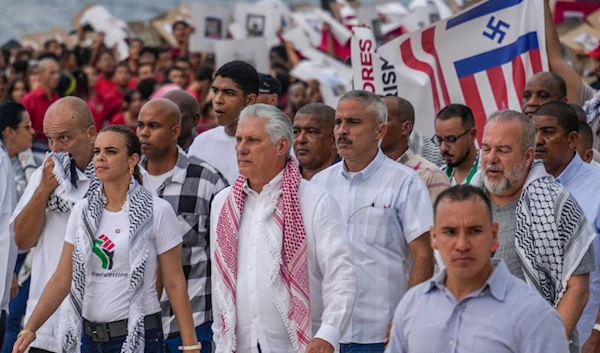 Cuba, Venezuela presidents reiterate solidarity with Palestine