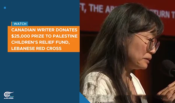 Canadian writer donates $25,000 prize to Palestine Children's Relief Fund, LRC