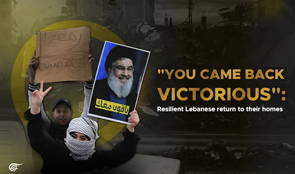 "You came back victorious": Resilient Lebanese return to their homes