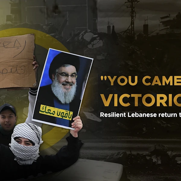 'You came back victorious': Resilient Lebanese return to their homes