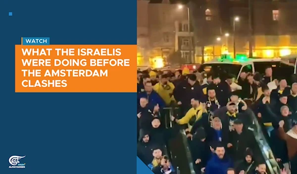 What the Israelis were doing before the Amsterdam clashes