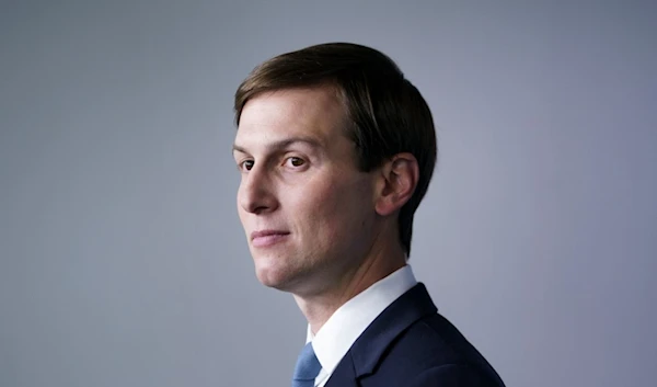 Then-senior adviser to the president Jared Kushner, attending a press conference in the Brady Briefing Room of the White House in Washington, DC, on September 4, 2020. (AFP)