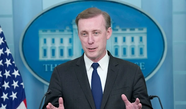 White House national security adviser Jake Sullivan speaks during the daily briefing at the White House in Washington, Wednesday, Nov. 13, 2024. (AP Photo/Susan Walsh)