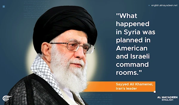 What happened in Syria was planned in American and Israeli command rooms: Sayyed Ali Khamenei