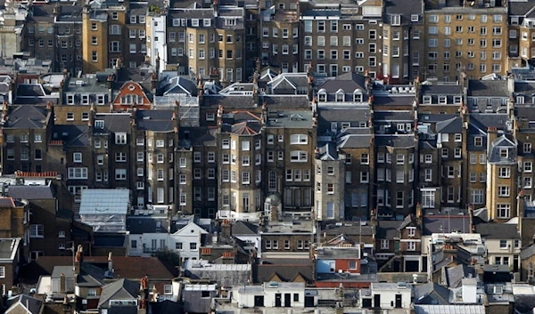 This photo of Thursday, Oct. 7, 2010 shows housing in central London taken from the top of the BT tower. (AP)