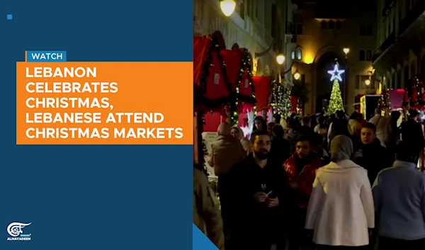 Lebanon celebrates Christmas, Lebanese attend Christmas markets