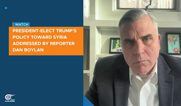 President-elect Trump's policy toward Syria addressed by reporter Dan Boylan