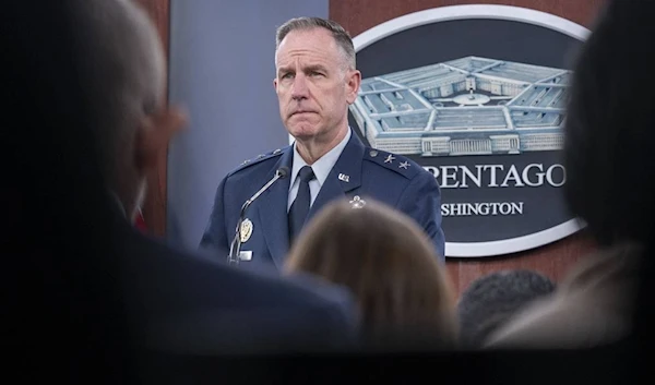 Pentagon Spokesman Patrick Ryder during a press conference on December 3, 2024. (AP)