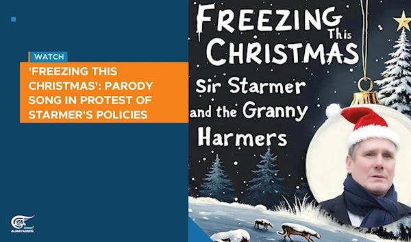 'Freezing this Christmas': Parody song in protest of Starmer's policies