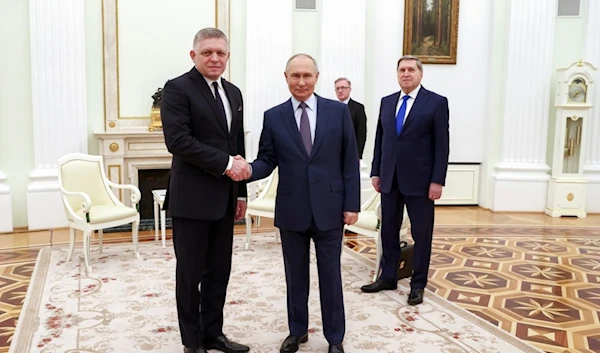 Slovak PM Fico on surprise visit to Kremlin