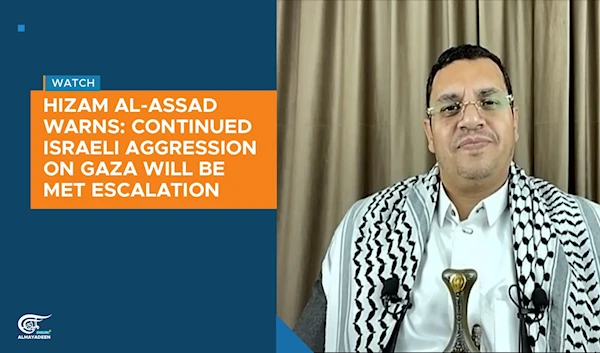 Hizam al-Assad warns: Continued Israeli aggression on Gaza will be met escalation