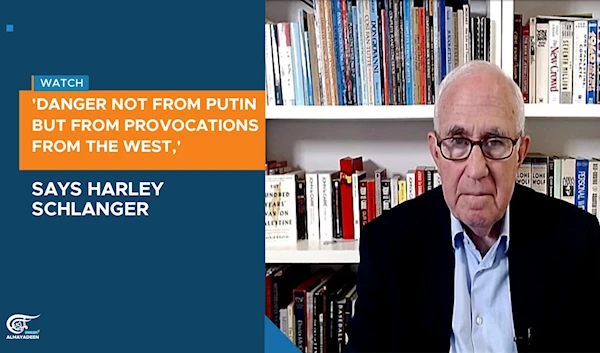 'Danger not from Putin but from provocations from the West,' says Harley Schlanger