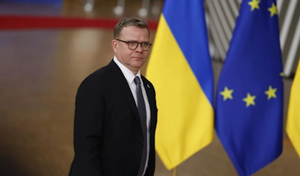 Finland’s Prime Minister Petteri Orpo arrives for an EU summit at the European Council building in Brussels, on December 19, 2024. (AP)