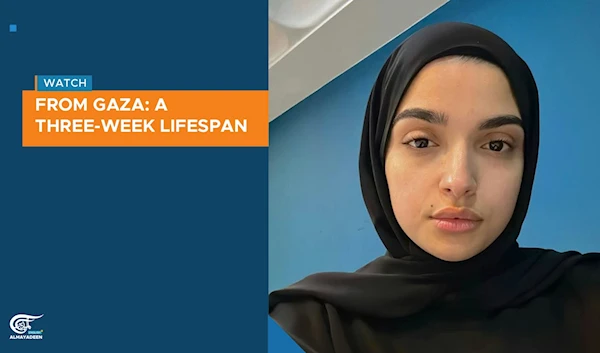 From Gaza: a three-week lifespan