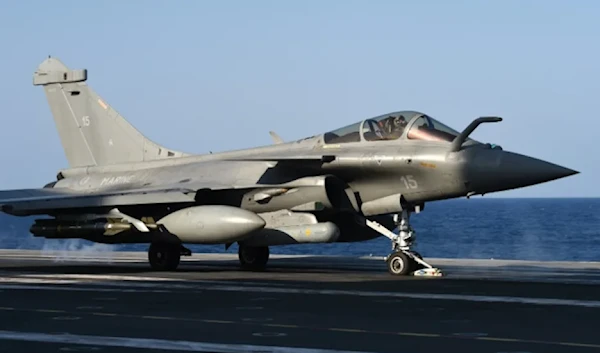 A French Rafale warplane takes off from the Charles-de-Gaulle aircraft carrier in the Mediterranean Sea, on November 23, 2015Anne-Christine Poujoulat (AFP)