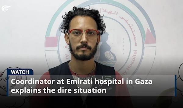 Coordinator at Emirati hospital in Gaza explains the dire situation