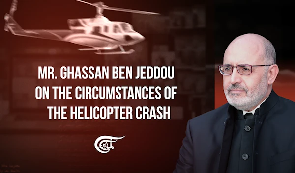 Mr. Ghassan Ben Jeddou on the circumstances of the helicopter crash