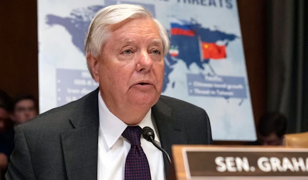 Sen. Lindsey Graham, R-S.C., speaks during a hearing of the Senate Appropriations Committee Subcommittee on Capitol Hill, Wednesday, May 8, 2024, in Washington. (AP)