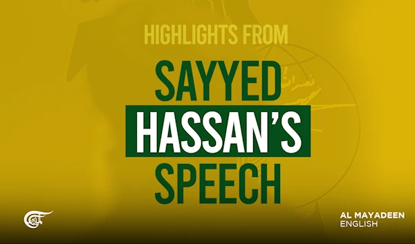 Highlights from Sayyed Hassan's speech