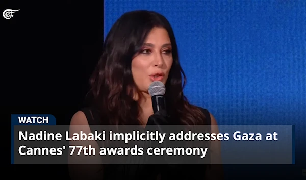 Nadine Labaki implicitly addresses Gaza at Cannes' 77th awards ceremony