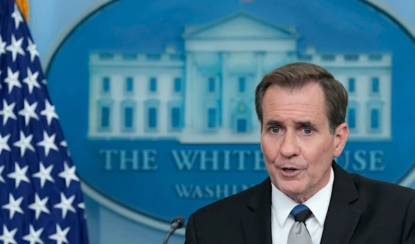 National Security Council spokesman John Kirby speaks during the daily briefing at the White House in Washington, Tuesday, May 28, 2024. (AP Photo/Susan Walsh)