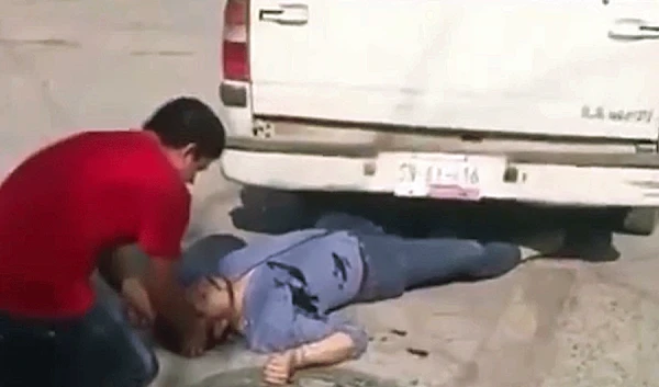 Mexican candidate Jorge Huerta Cabrera, lay dead on the street after being fatally shot in Puebla, Mexico, June 1, 2024 (Screengrab)