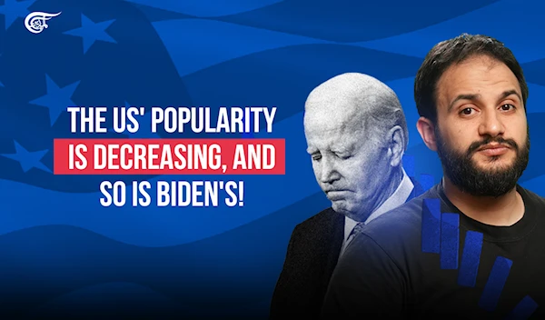 The US' popularity is decreasing, and so is Biden's!