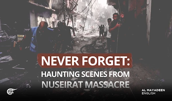 Never Forget: Haunting scenes from Nuseirat Massacre