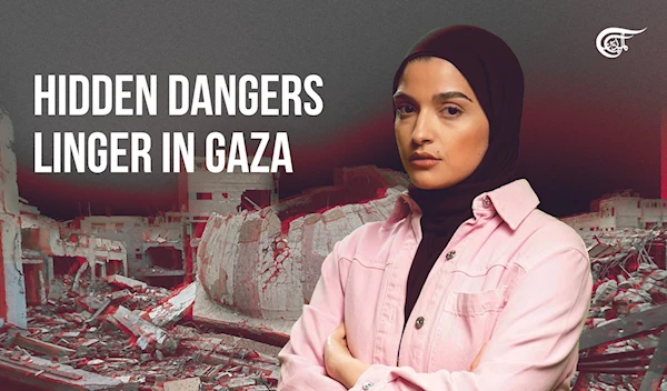 Hidden dangers linger in Gaza