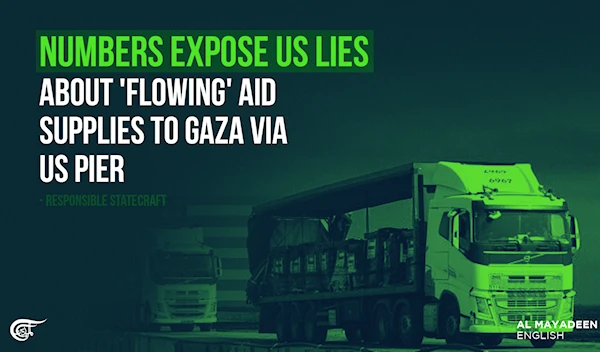 Numbers expose US lies about 'flowing' aid supplies to Gaza via US pier