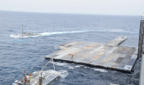 US floating pier to be removed, relocated from Gaza due to 'high seas'