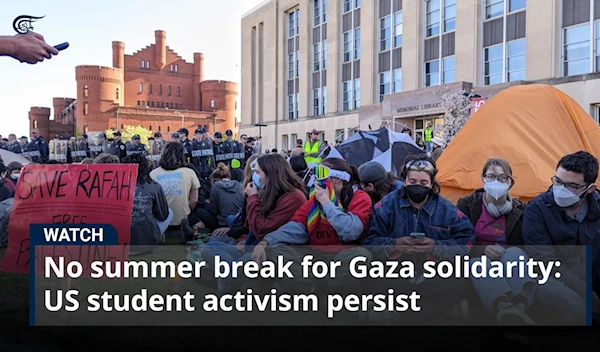 No summer break for Gaza solidarity: US student activism persist