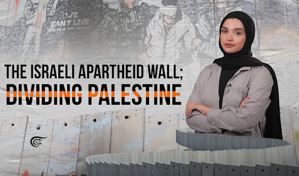 The Israeli Apartheid Wall; dividing Palestine