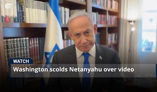 Washington scolds Netanyahu over video