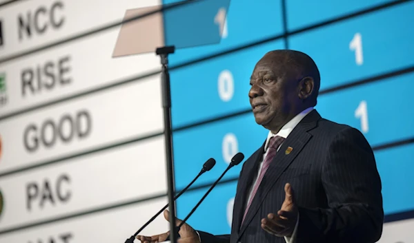 South Africa's Ramaphosa urges unity after historic ANC setback